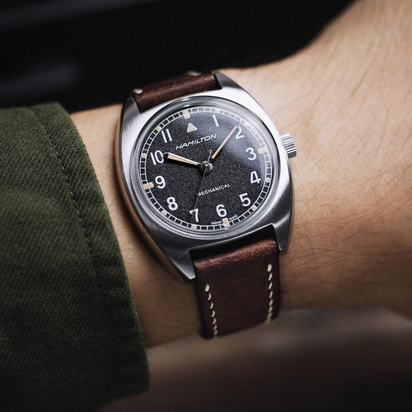 "Lagoon" Watch Strap in Pueblo // Tabacco