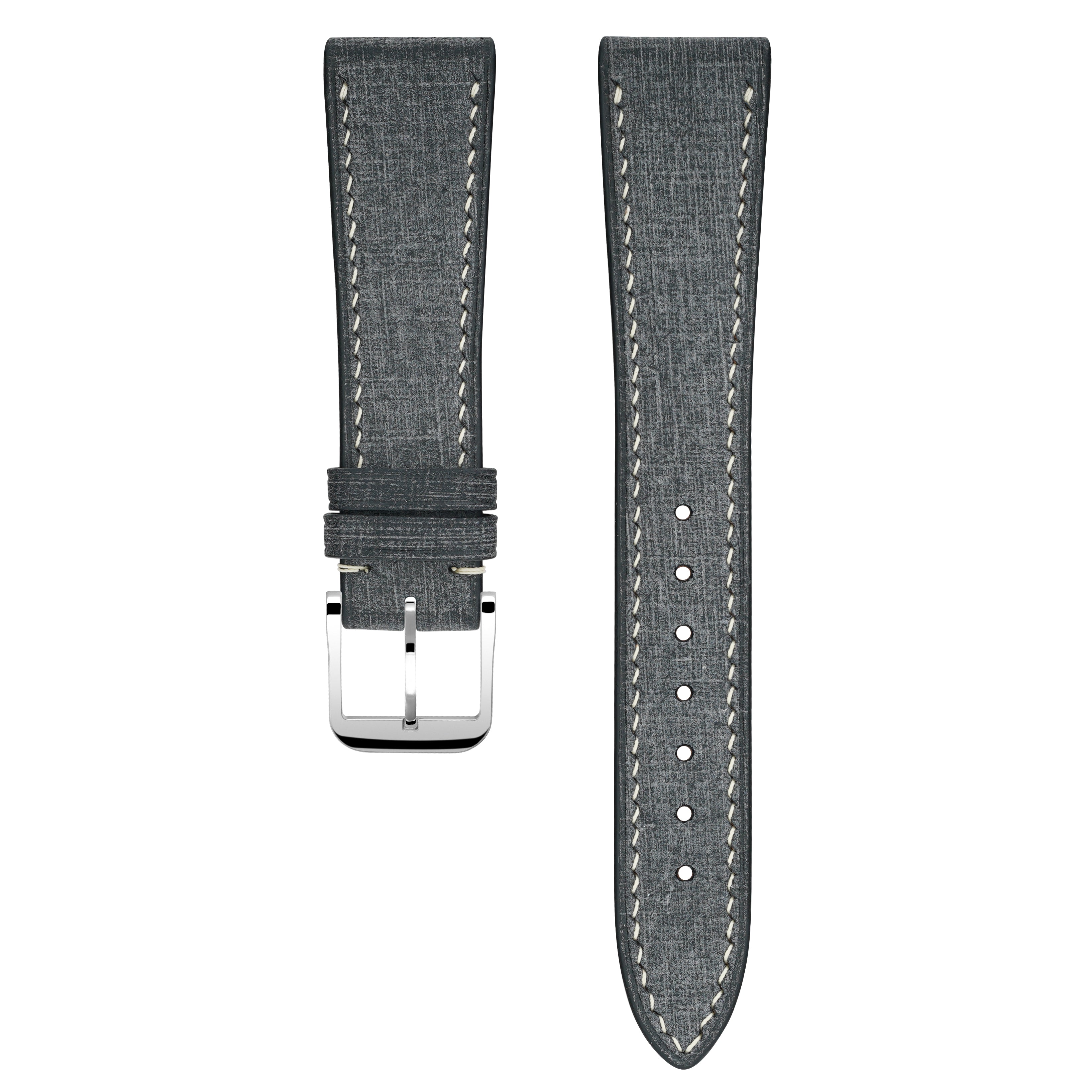 "Lagoon" Watch Strap in Babele // Black