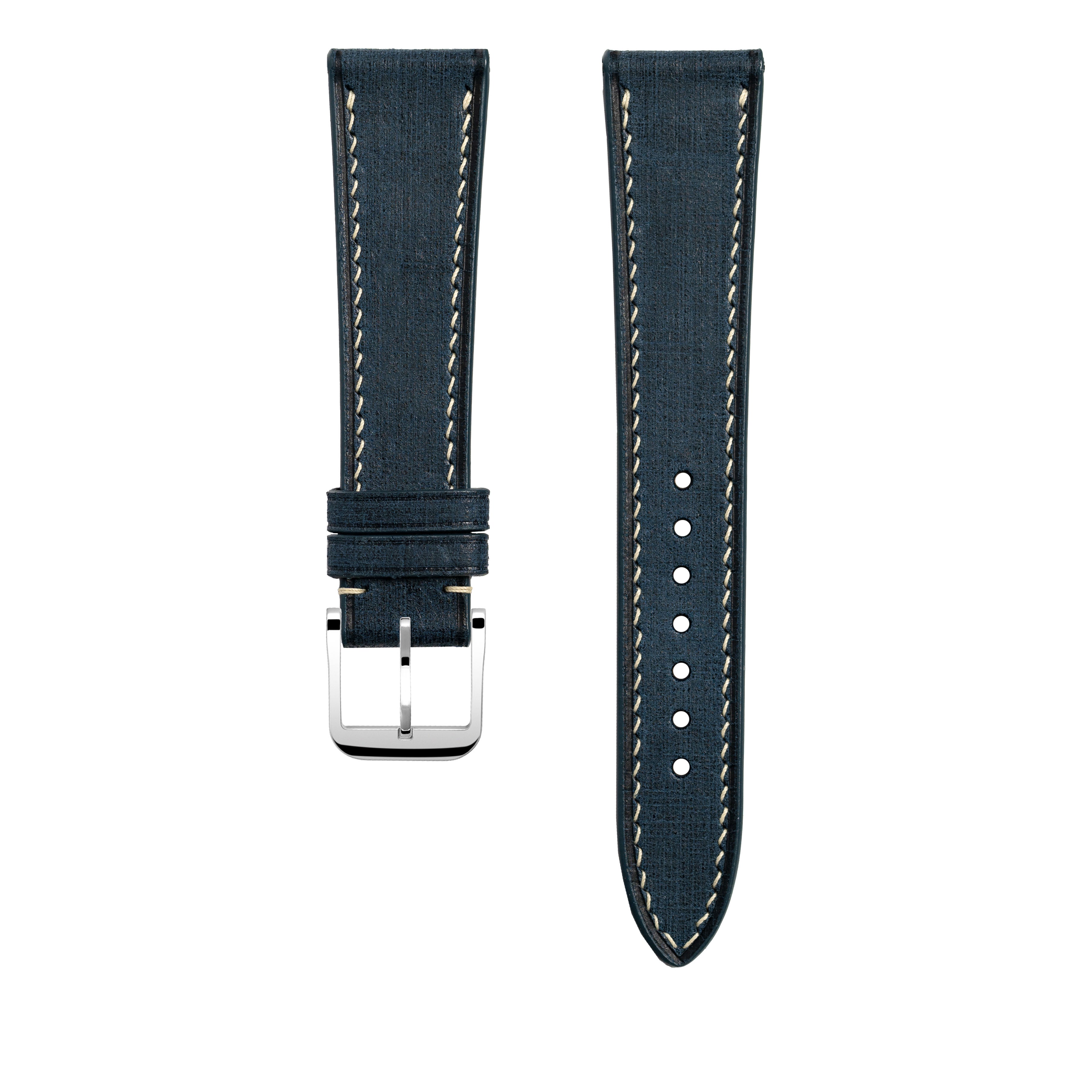"Lagoon" Watch Strap in Babele // Denim