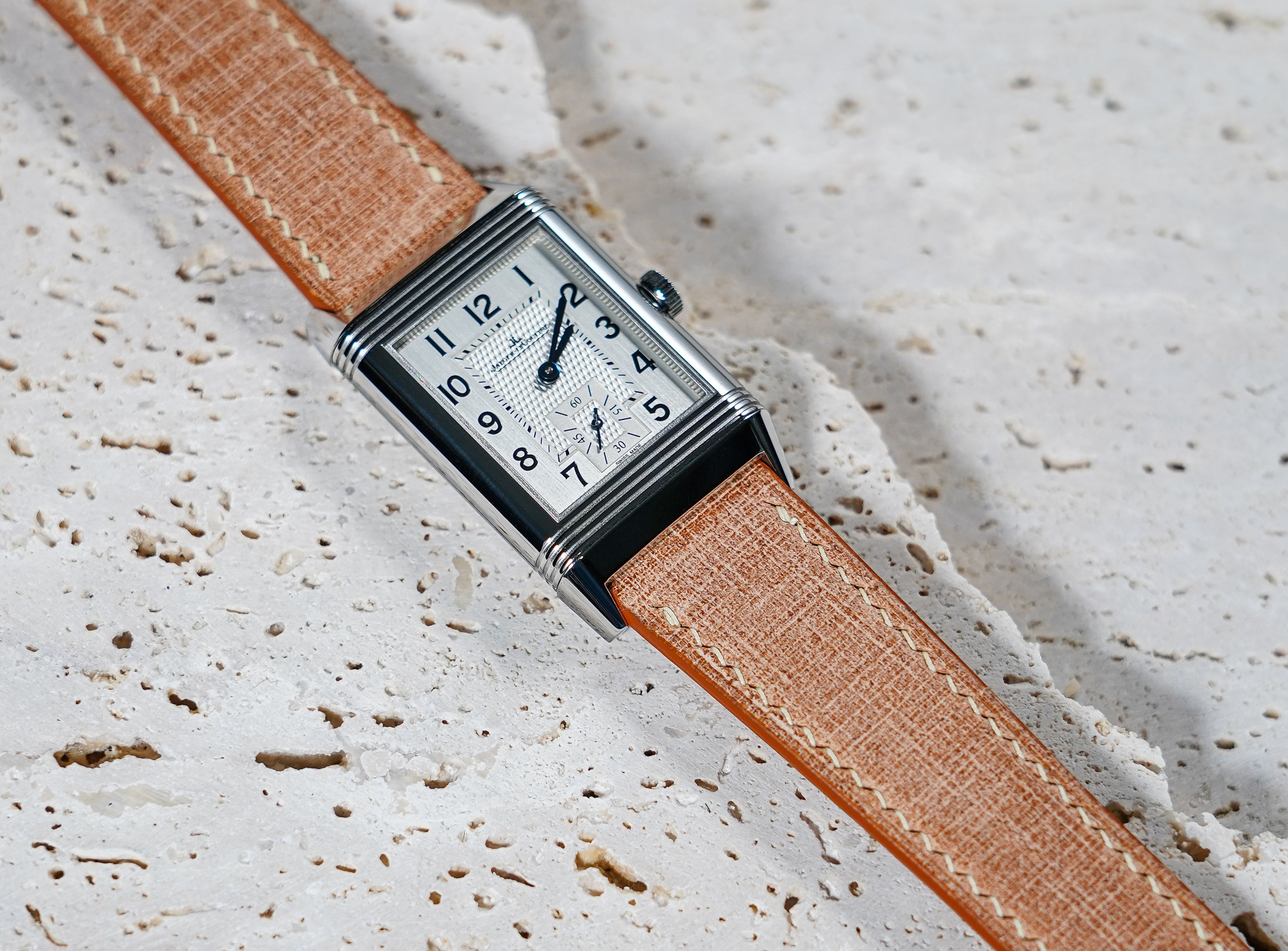 "Lagoon" Watch Strap in Babele // Natural