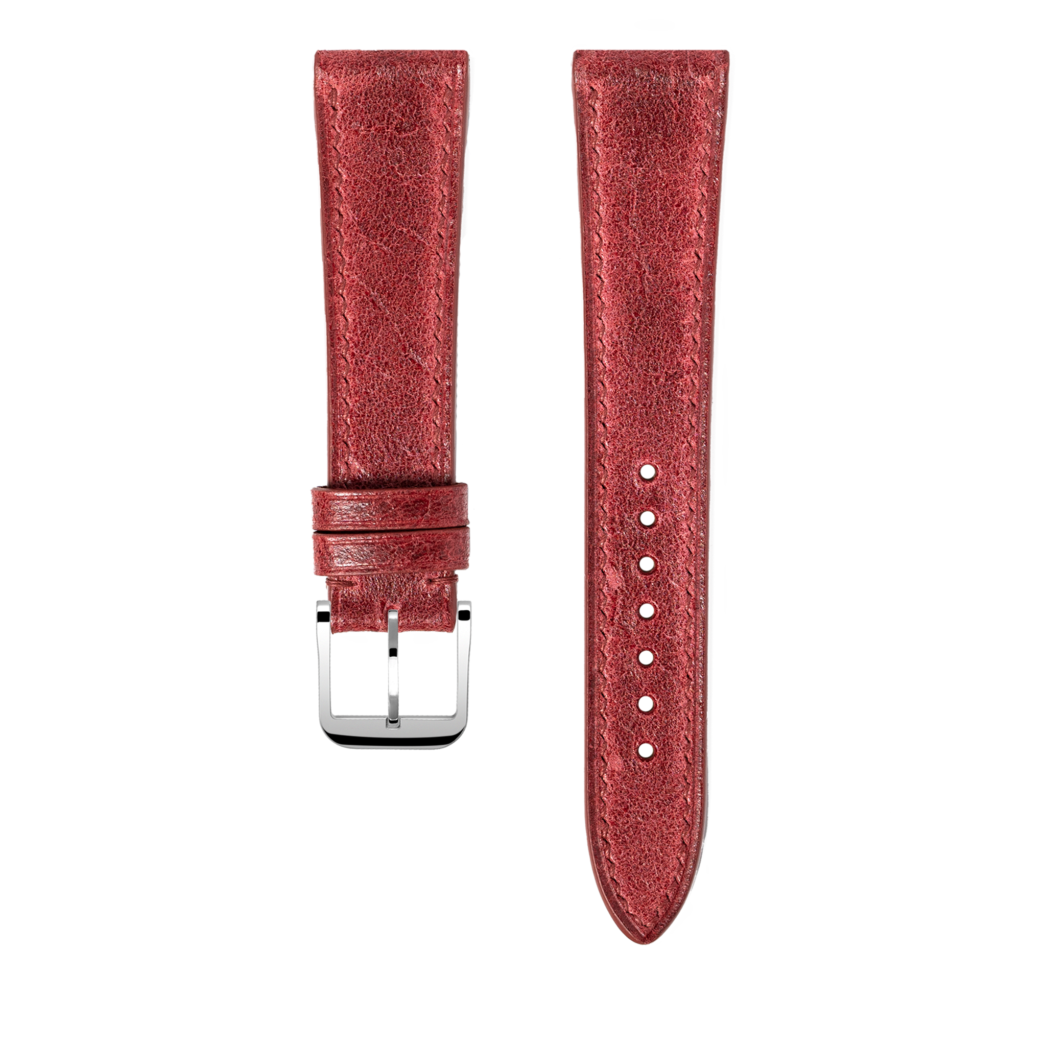 "Lagoon" Watch Strap in Crazy Cow // Samba
