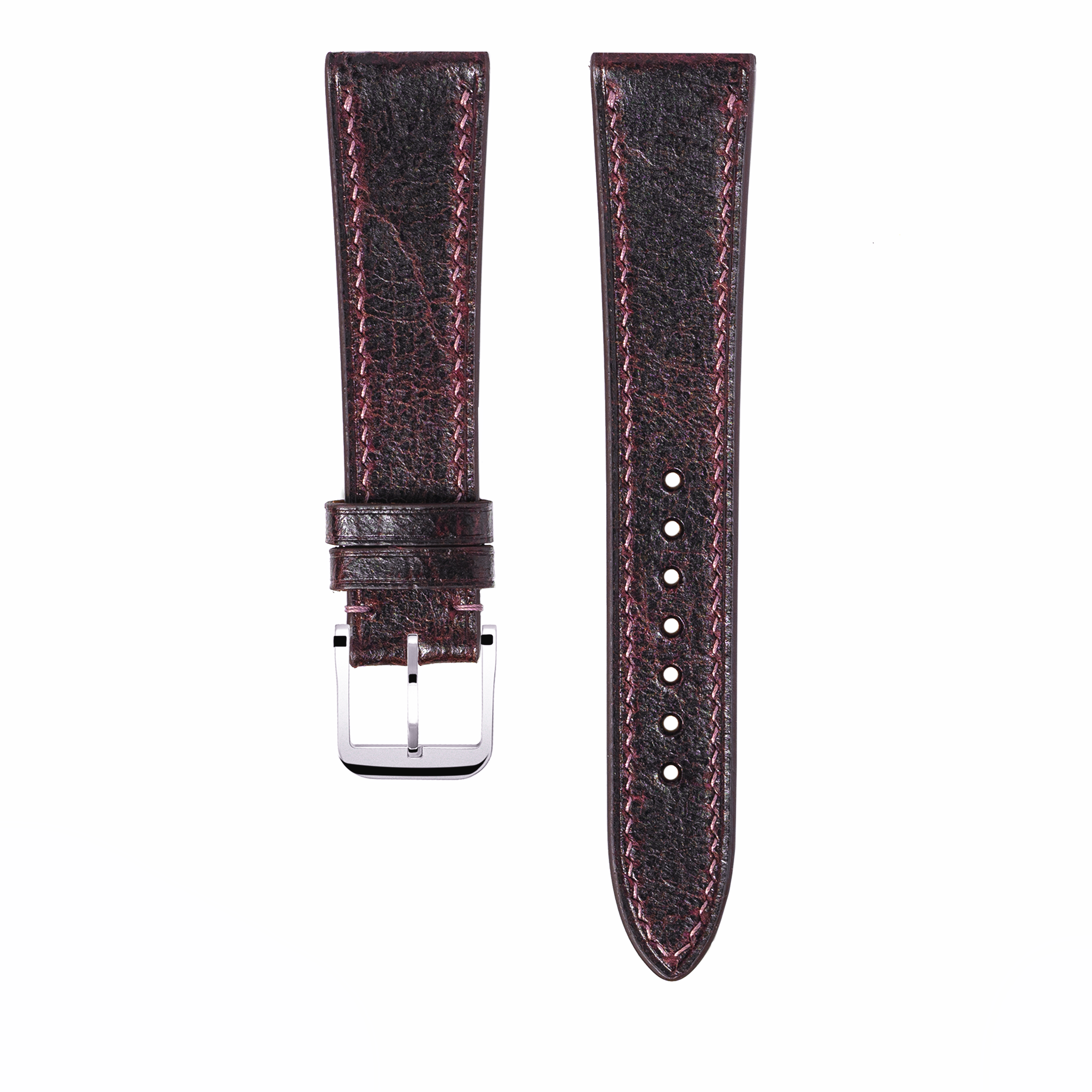 "Lagoon" Watch Strap in Crazy Cow // Victoria