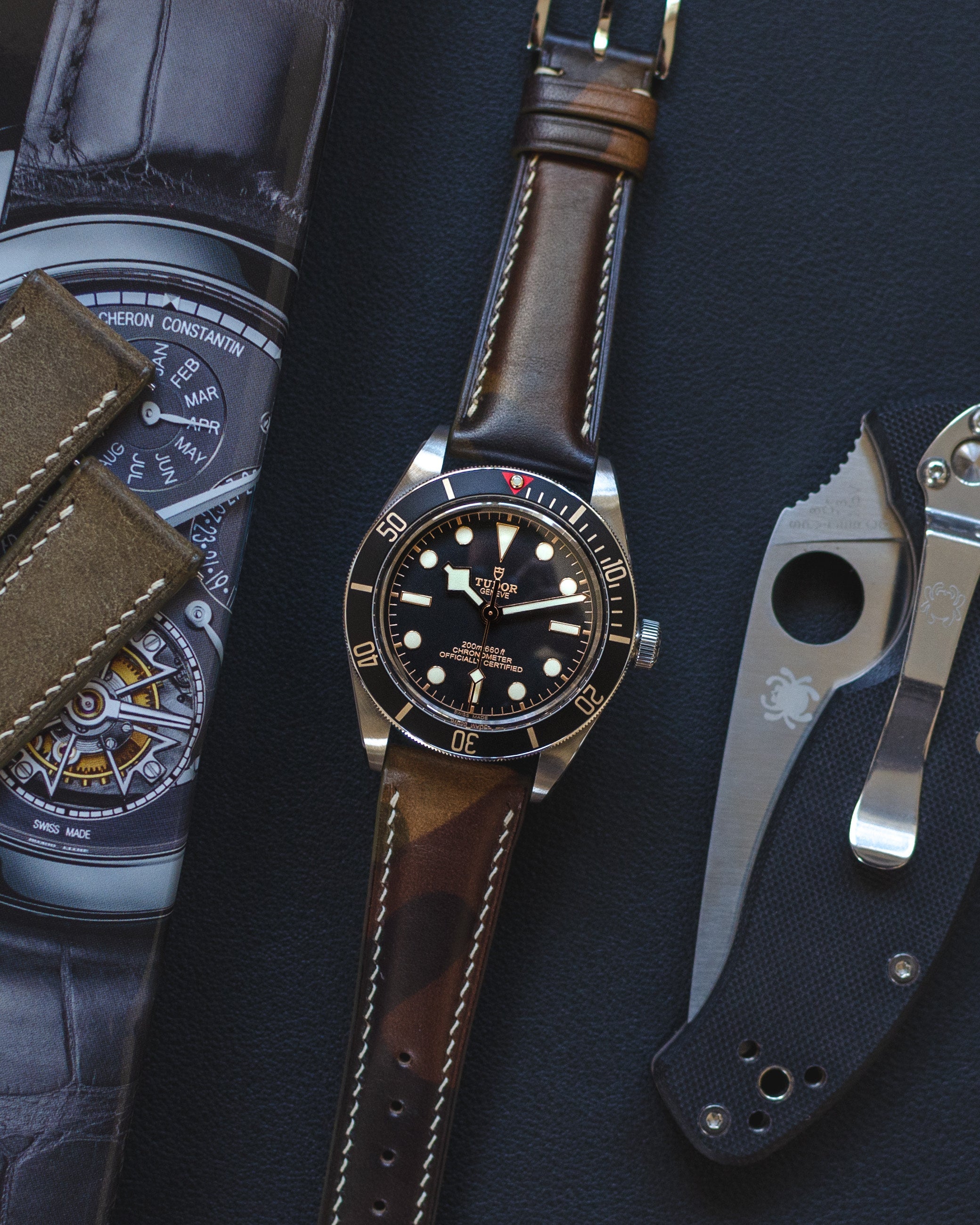 "Plateau" Watch Strap in Dakota // Verde