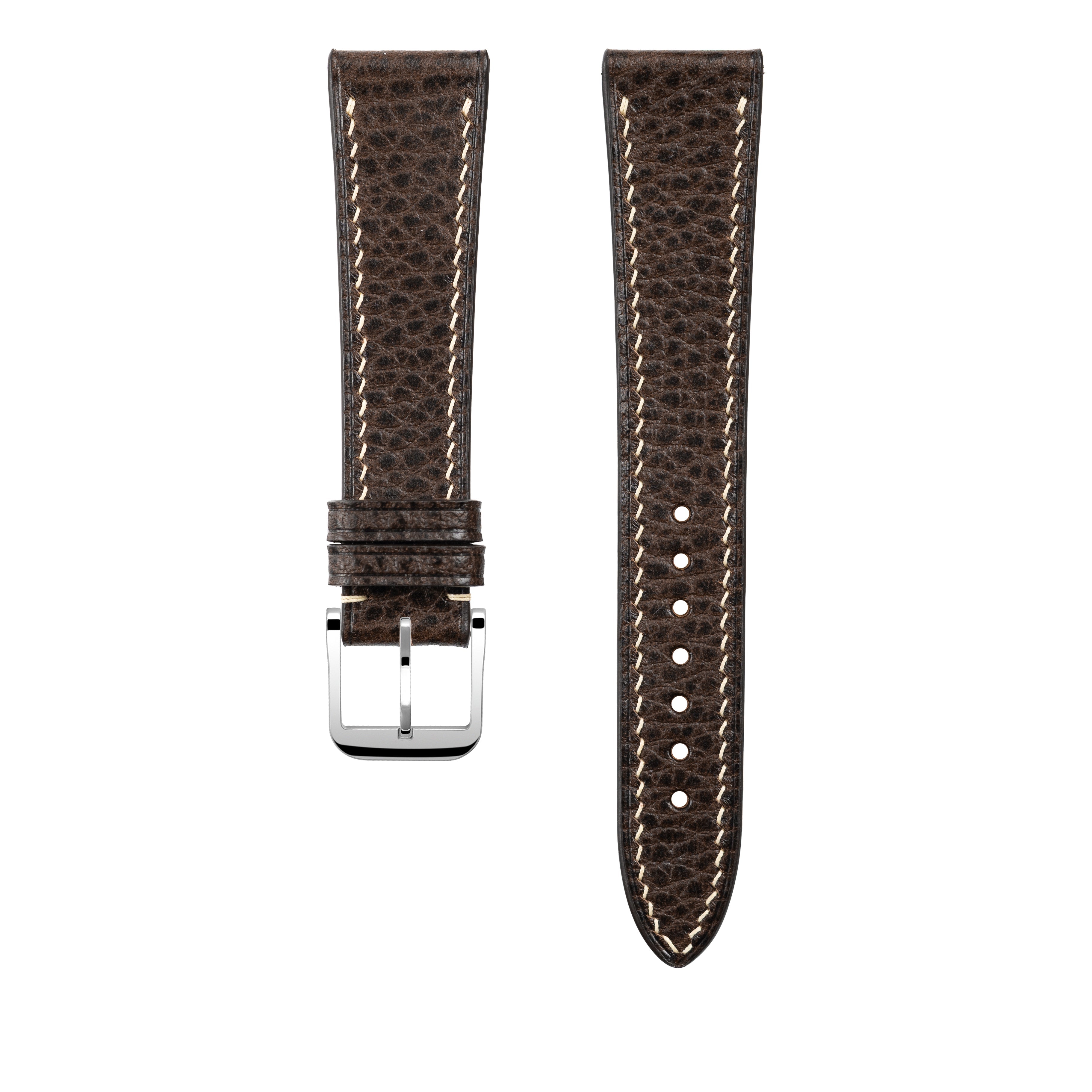 "Lagoon" Watch Strap in Dollaro // Mocha