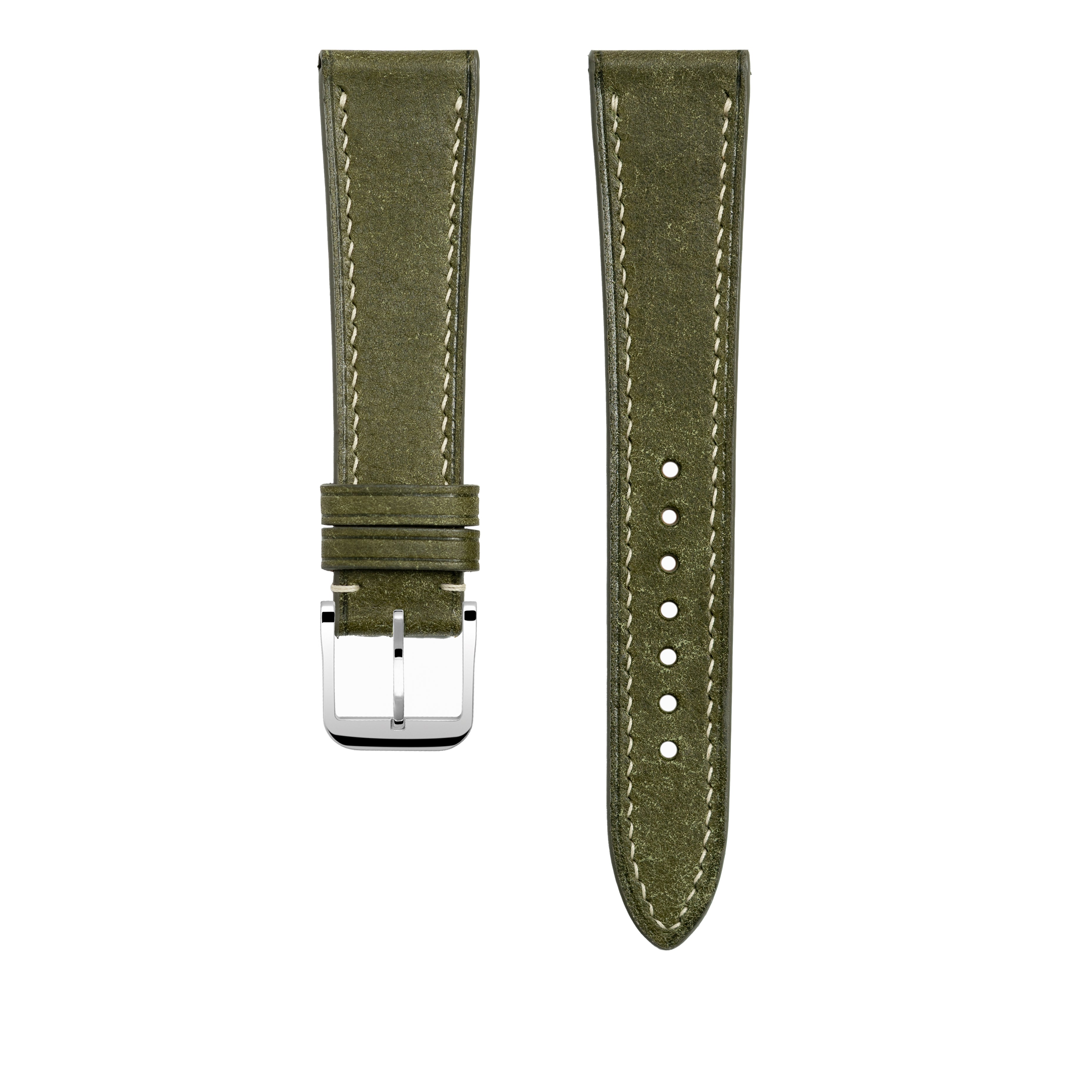 "Lagoon" Watch Strap in Pueblo // Olive