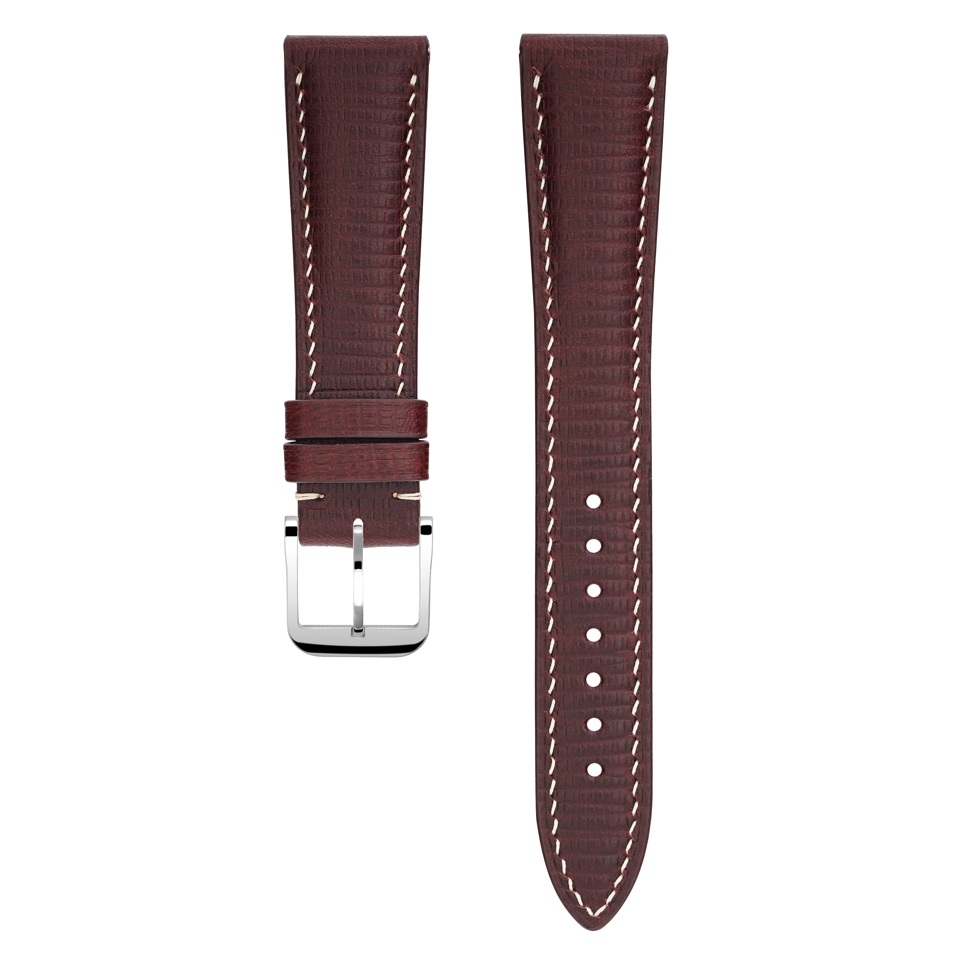 "Plateau" Watch Strap in Bahrain // Maroon