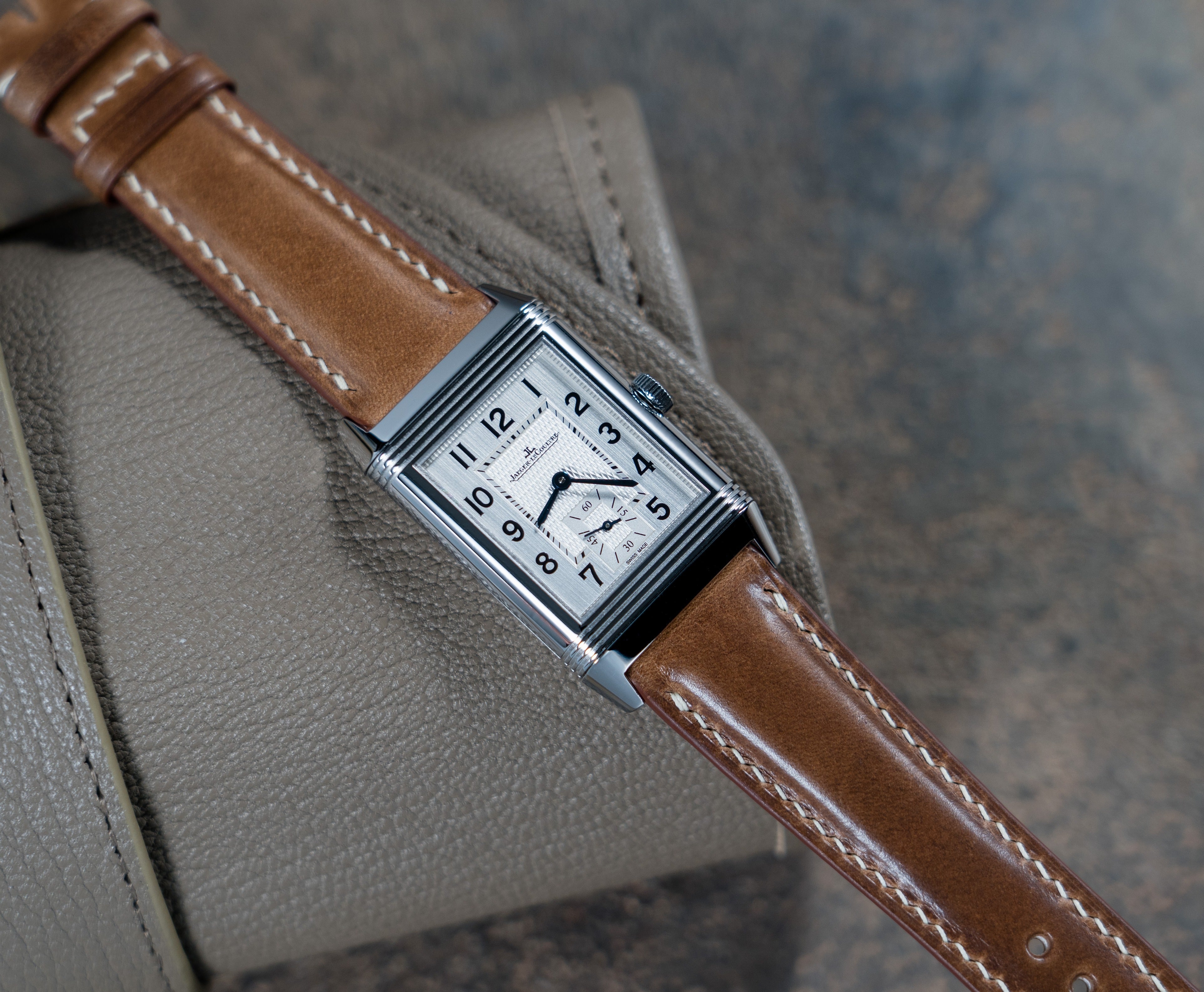 "Plateau" Watch Strap in Chromexcel // Whiskey