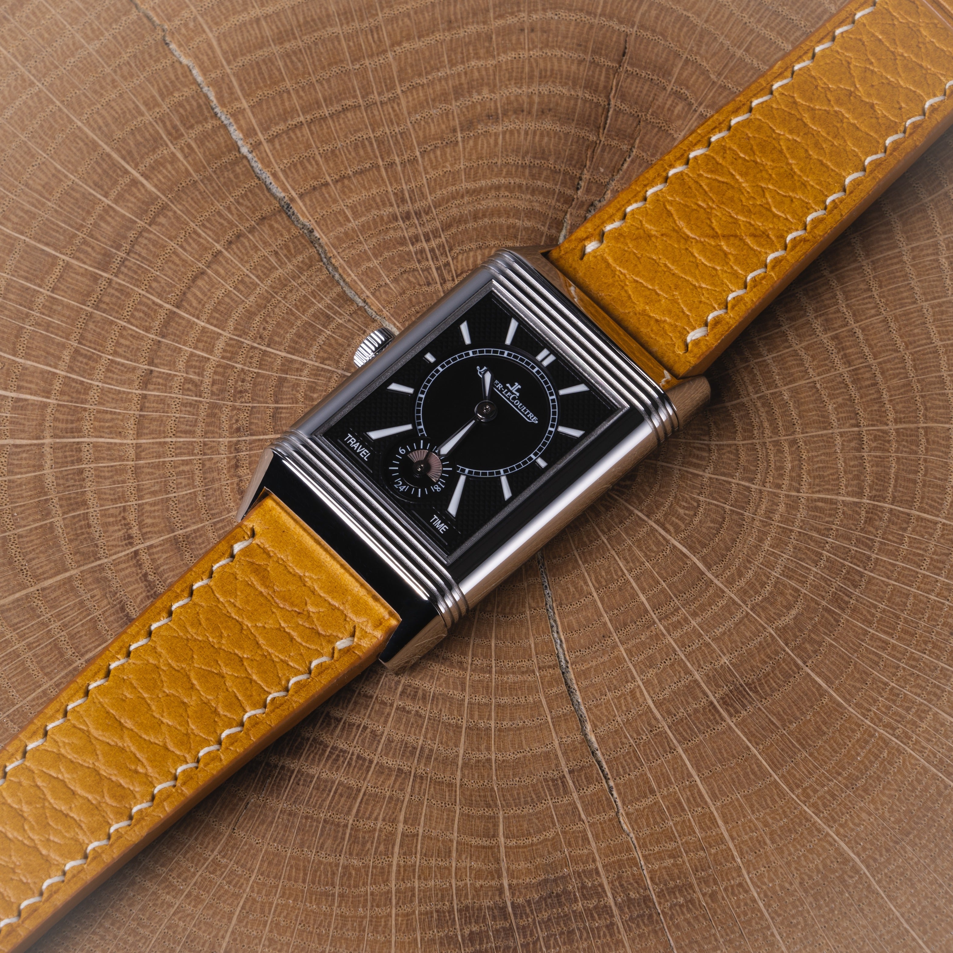 "Lagoon" Watch Strap in Dollaro // Tumeric