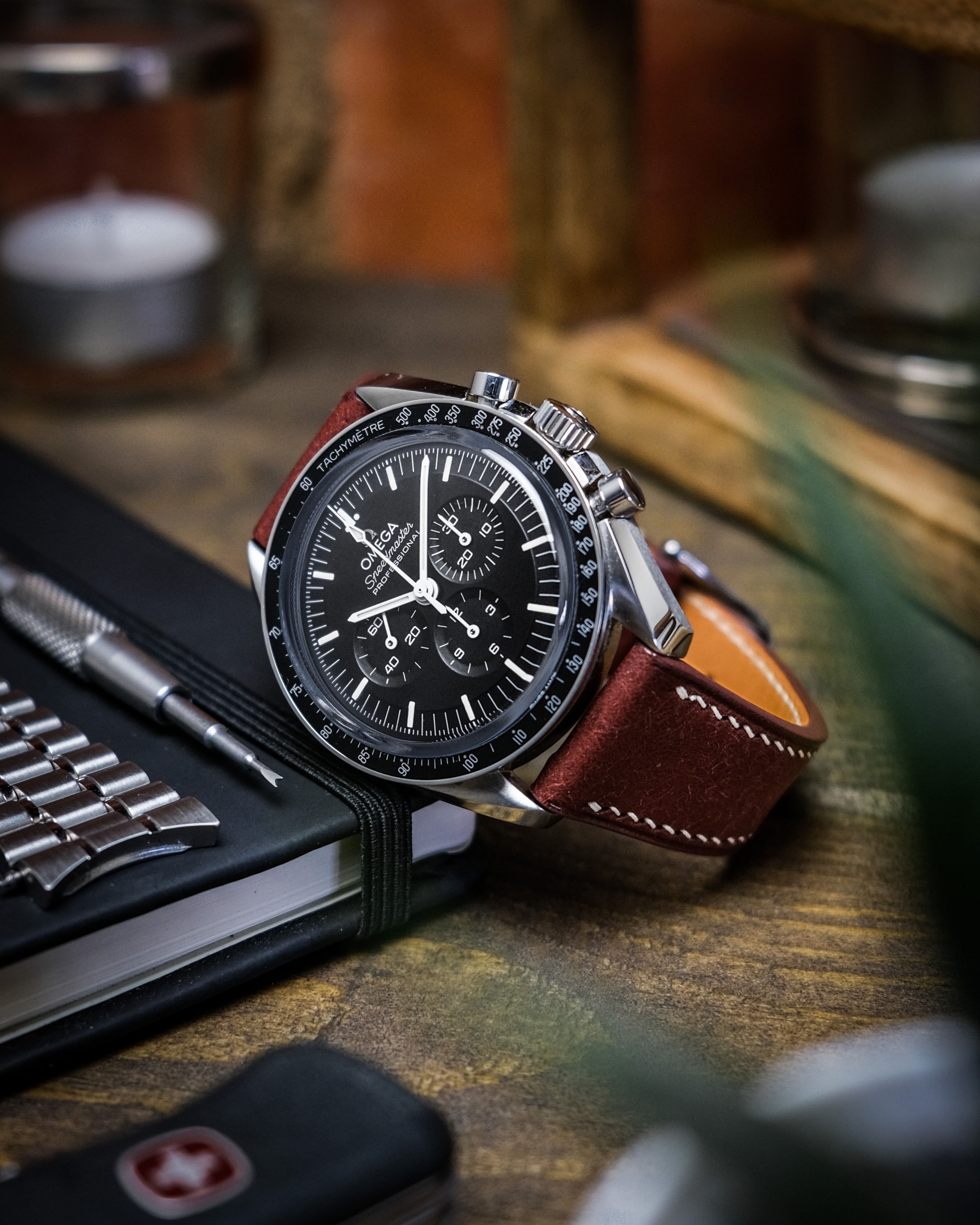 "Lagoon" Watch Strap in Pueblo // Mosto