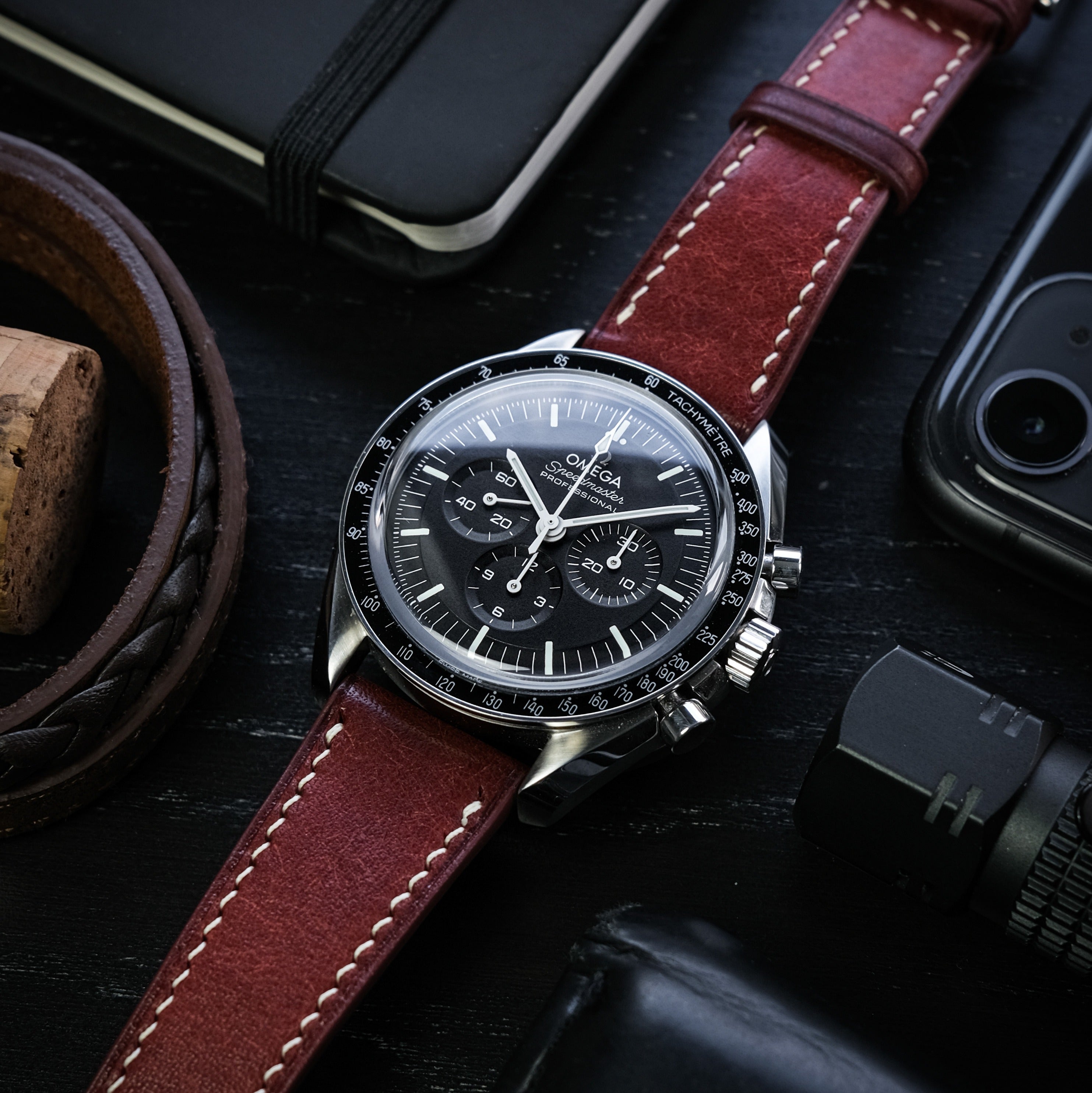 "Lagoon" Watch Strap in Pueblo // Mosto